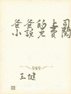 爸爸的上司王叔小说免费阅读