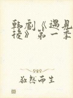 韩剧《遇见你之后》第一季免费观看