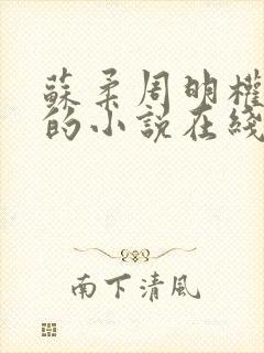 苏柔周明权赵刚的小说在线阅读全文最新