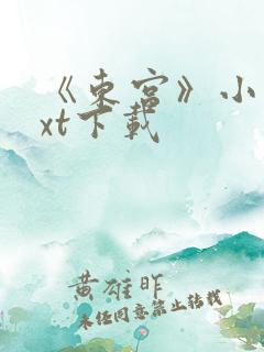 《东宫》小说txt下载