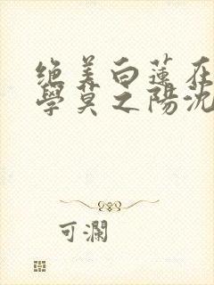 绝美白莲在线教学莫之阳沈长留小说txt