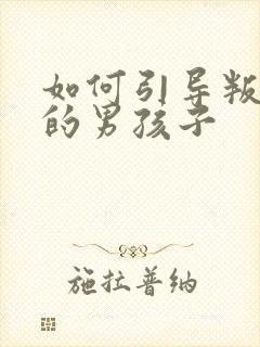 如何引导叛逆期的男孩子