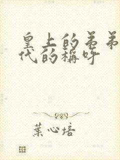 皇上的弟弟在古代的称呼