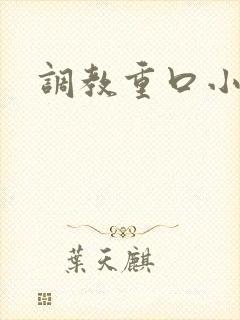 调教重口小说