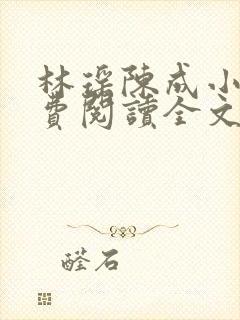 林瑶陈成小说免费阅读全文无弹窗