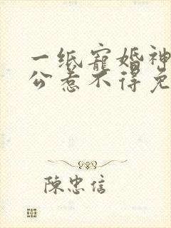 一纸宠婚神秘老公惹不得免费阅读全文