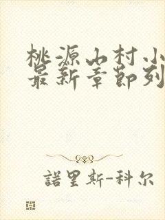 桃源山村小神医最新章节列表