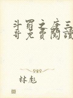 斗罗之唐三是我哥免费阅读