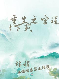 重生之官道txt下载