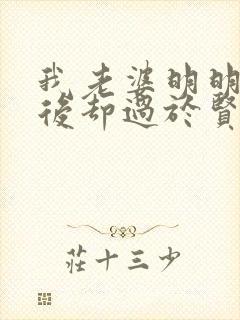 我老婆明明是天后却过于贤惠了小说