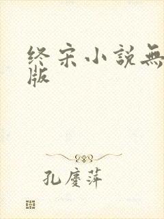 终宋小说无删减版