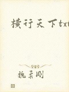 横行天下txt