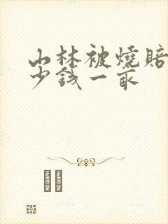 山林被烧赔偿多少钱一亩