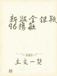 新版金银瓶1996杨敏