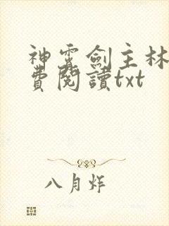 神霄剑主林枫免费阅读txt