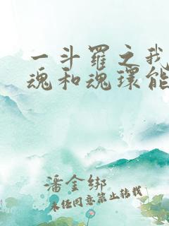 一斗罗之我的武魂和魂环能自己修炼