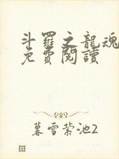 斗罗之龙魂之欲免费阅读