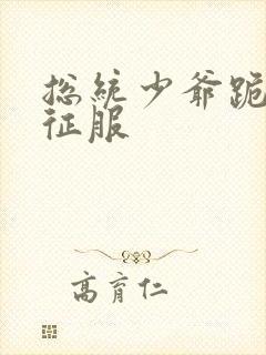 总统少爷跪地唱征服