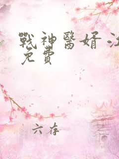 战神医婿 江辰免费