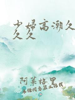 少妇高潮久久久久久