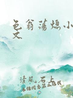 色翁荡熄小说全文