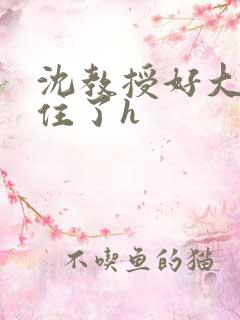 沈教授好大含不住了h