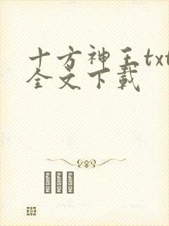 十方神王txt全文下载