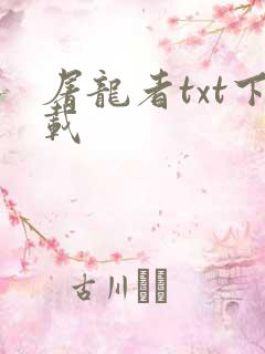 屠龙者txt下载