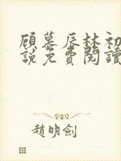 顾慕辰林初荔小说免费阅读最新章节