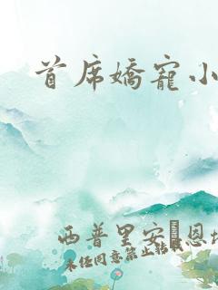 首席娇宠小情人