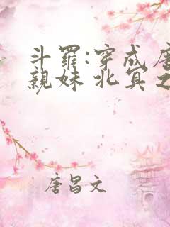 斗罗:穿成唐三亲妹 北冥之境