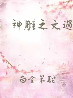 神雕之文过是非