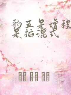 豹五是增程式还是插混式