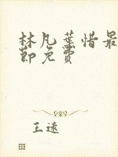 林凡叶惜最新章节免费