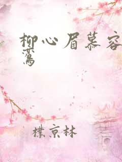 柳心眉慕容逸沈鸾