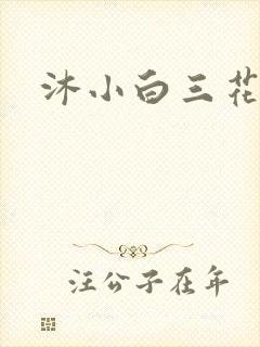 沐小白三花