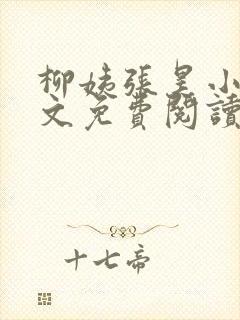 柳姨张昊小说全文免费阅读