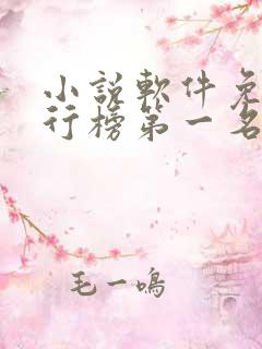 小说软件免费排行榜第一名