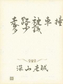 走路被车撞死赔多少钱