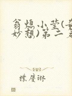 翁熄小莹(奇思妙想)第二篇