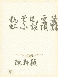 执掌风云萧峥陈虹小说顶点小说