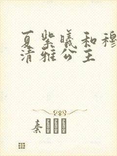 夏紫曦和穆景天清雅公主