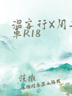 温客行X周子舒车R18