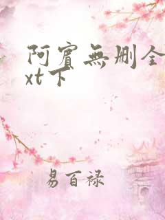 阿宾无删全文txt下