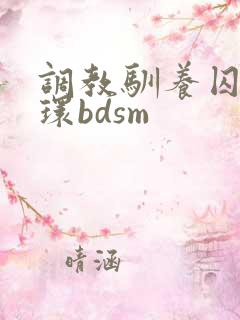 调教驯养囚禁乳环bdsm