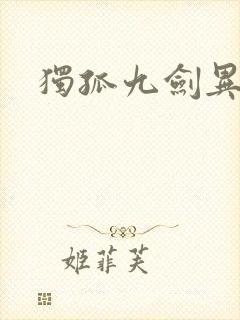 独孤九剑异世录