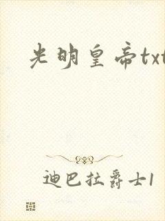 光明皇帝txt