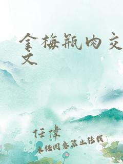 金梅瓶肉交白话文