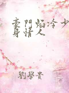 豪门焰冷少的替身情人