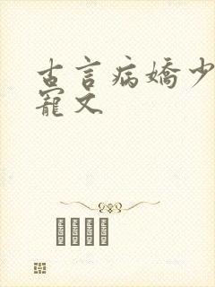古言病娇少年甜宠文